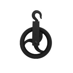 ROLDANA PRETA 180MM +/-280KG