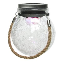 JARRAO DE VIDRO SOLAR LED...