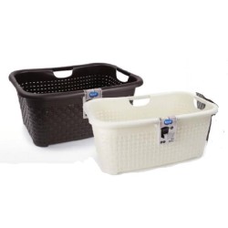 CESTO ROUPA BAMBU FUNDO