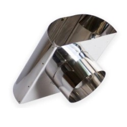 CHAPEU INOX A PAREDE 150...