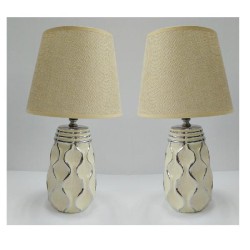 CANDEEIRO CERAMICA 27CM PAR...