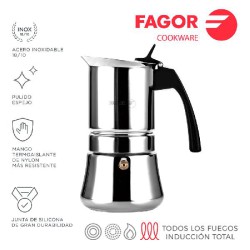 CAFETEIRA INOX ETNICA 6T...