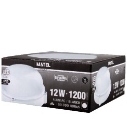 APLIQUE LED REDONDO BRANCO...