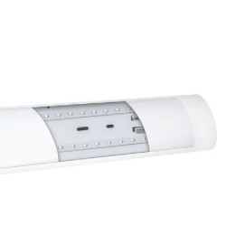 ARMADURA LED ALUM. BRANCO...