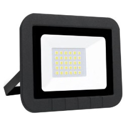 PROJECTOR LED PLANO PRETO 20W