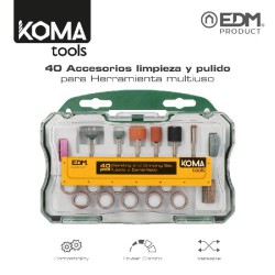 SET DE 40 ACESSORIOS KOMA...