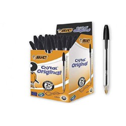 CANETA BIC CRISTAL PRETA