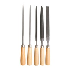 SET DE 5 LIMAS PARA FERRO