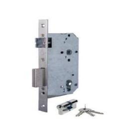 FECHADURA GLK F90X60MM INOX...