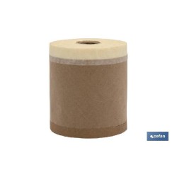 ROLO FITA PAPEL 10CMX45M KRAFT