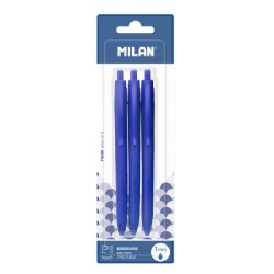 BLISTER 3 CANETAS AZUIS