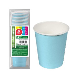 PACK 24UN COPO PAPELAO AZUL...