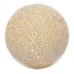 BOLA DECORATIVA BRANCA COM...