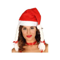 GORRO PAI NATAL ENTRACADO