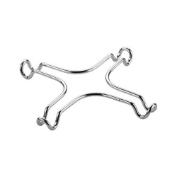 JOGO 2 GRELHAS INOX P/A...