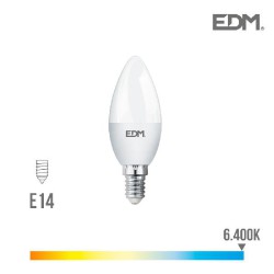 LAMPADA LED VELA E14 7W...