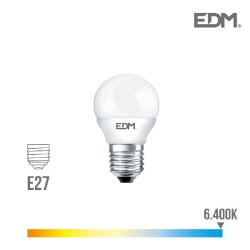 LAMPADA ESFERICA LED 5W E27...