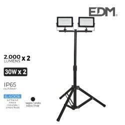 PROJETOR LED C/TRIPE 2X30W...