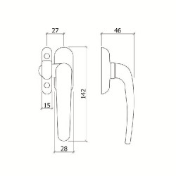 TRINQUETA P/ PERFIL...