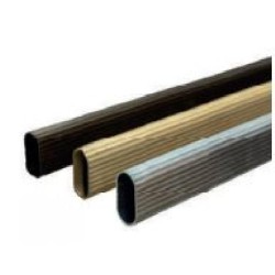 TUBO OVAL 656 BRONZE C/2.5MT