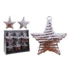 ESTRELA RATTAN SUSPENSA 15CM