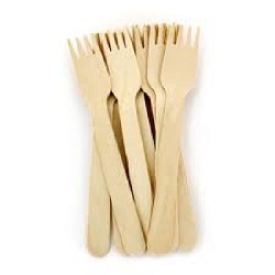 GARFO EM MADEIRA 16CM 25UNI