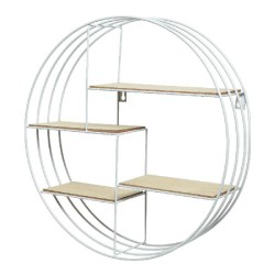 ESTANTE REDONDA COM 4...