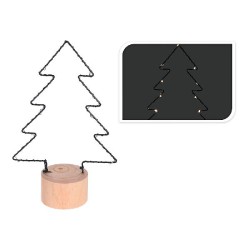 FIGURA ARVORE LED 28CM 12 LEDS