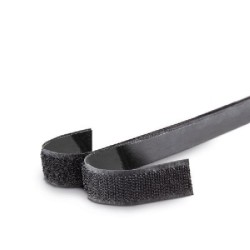 FITA ADESIVA VELCRO PRETA...