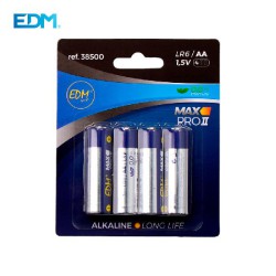 PILHA ALCALINA LR-06 AA EDM