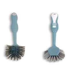 ESCOVA C/CABO AZUL/CINZA 9025