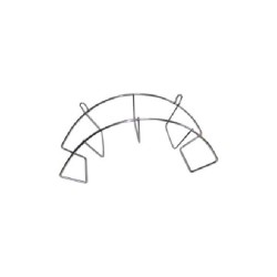 SUPORTE MANGUEIRA INOX PEQ