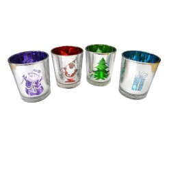 PORTA-VELAS DE NATAL 5X7CM...