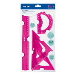 KIT C/ 4 REGUAS AZUIS MILAN