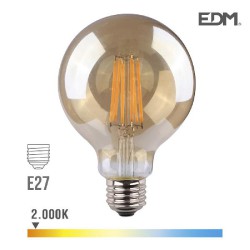 GLOBO LED VINTAGE 125MM 8W...