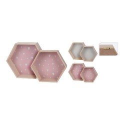 PACK 2 ESTANTES HEXAGONAIS...